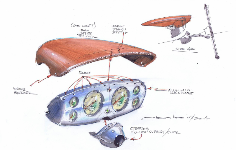 Illustration for article titled Icon Wants To Use A Tesla To Create This Gorgeous, One-Off Streamliner